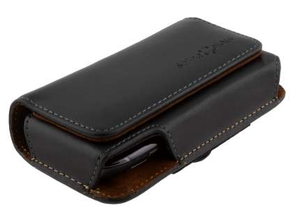 Extra-tough Genuine Leather ShineColours belt pouch for Nokia E71