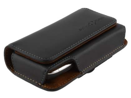 Extra-tough Genuine Leather ShineColours belt pouch for Nokia E72