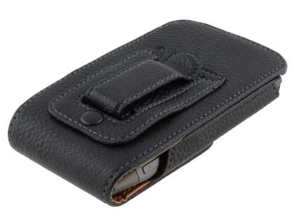 Textured Synthetic Leather Vertical Belt Pouch for Nokia X7