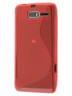 Wave Case for Motorola RAZR M 4G XT905 - Frosted Red/Red Wave Case for Motorola RAZR M 4G XT905 - Frosted Red/Red