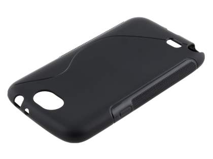 Wave Case for Samsung Galaxy Note 2 4G - Frosted Black/Black
