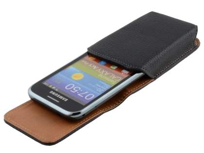 Textured Synthetic Leather Vertical Belt Pouch for Samsung Galaxy Ace Plus S7500