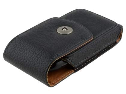 Textured Synthetic Leather Vertical Belt Pouch for LG P690 Optimus Spirit