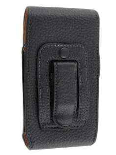 Textured Synthetic Leather Vertical Belt Pouch for Motorola ATRIX 4G
