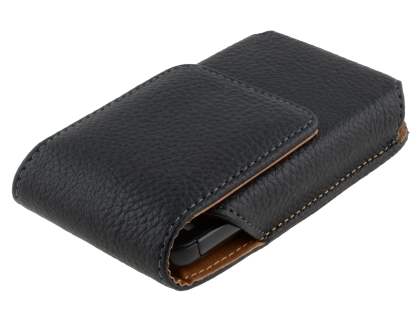 Textured Synthetic Leather Vertical Belt Pouch for Motorola ATRIX 4G