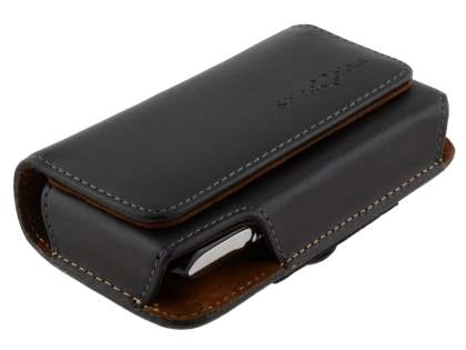 Extra-tough Genuine Leather ShineColours belt pouch for Sony Ericsson Xperia NEO