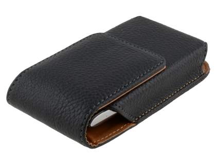 Textured Synthetic Leather Vertical Belt Pouch for Sony Ericsson Xperia NEO