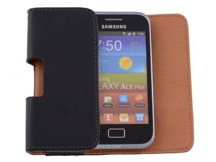 Smooth Synthetic Leather Belt Pouch for Samsung Galaxy Ace Plus S7500