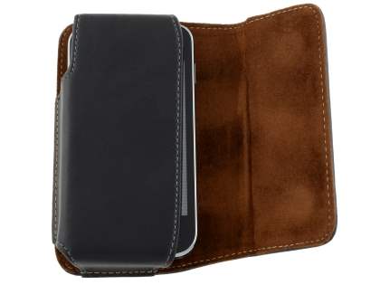 Extra-tough Genuine Leather ShineColours belt pouch for Samsung S5830 Galaxy Ace