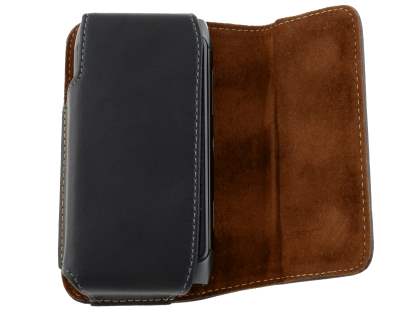 Extra-tough Genuine Leather ShineColours belt pouch for Nokia N8