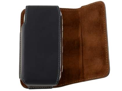 Extra-tough Genuine Leather ShineColours belt pouch for Nokia C7