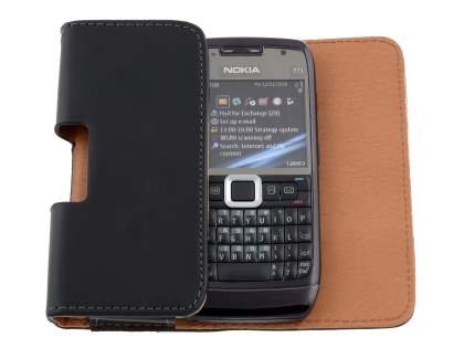 Smooth Synthetic Leather Belt Pouch for Nokia E71