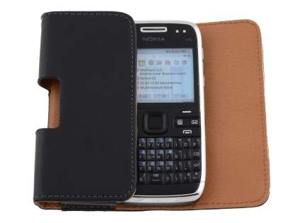 Smooth Synthetic Leather Belt Pouch for Nokia E72
