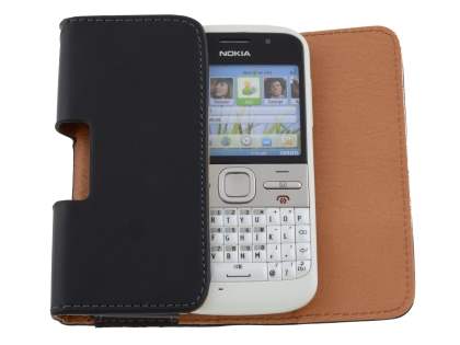 Smooth Synthetic Leather Belt Pouch for Nokia E5