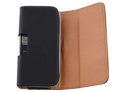 Smooth Synthetic Leather Belt Pouch for Nokia E6