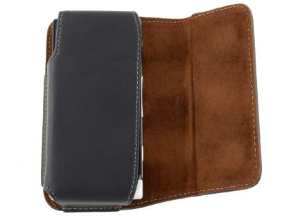 Extra-tough Genuine Leather ShineColours belt pouch for Sony Xperia U ST25i
