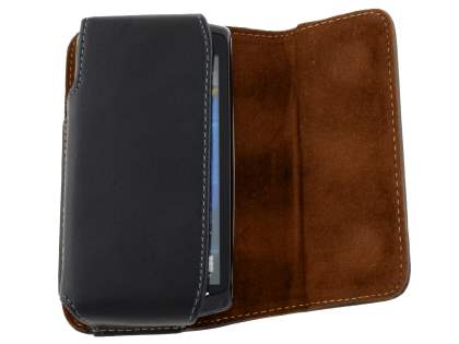 Extra-tough Genuine Leather ShineColours belt pouch for Sony Ericsson Xperia Play 4G