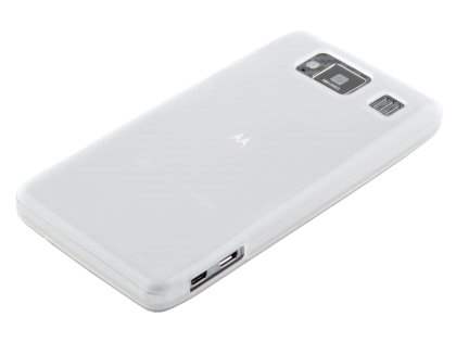 TPU Gel Case for Motorola RAZR HD 4G XT925 - Frosted Clear