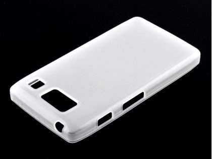 TPU Gel Case for Motorola RAZR HD 4G XT925 - Frosted Clear