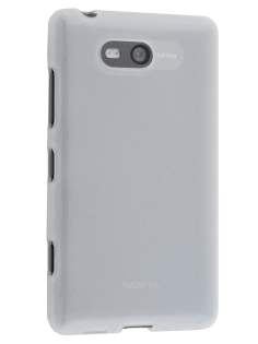TPU Gel Case for Nokia Lumia 820 - Frosted Clear TPU Gel Case for Nokia Lumia 820 - Frosted Clear