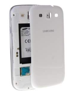 Genuine Samsung Galaxy S3 i9300 Battery Cover - Ceramic White