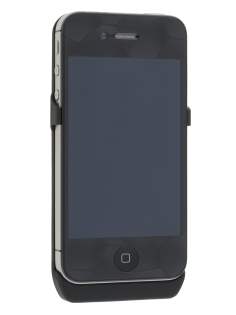 iPhone 4/4S Stylish Battery Case - Black