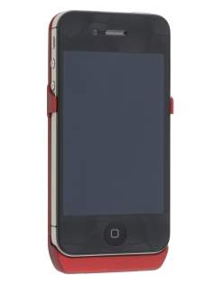 iPhone 4/4S Stylish Battery Case - Red