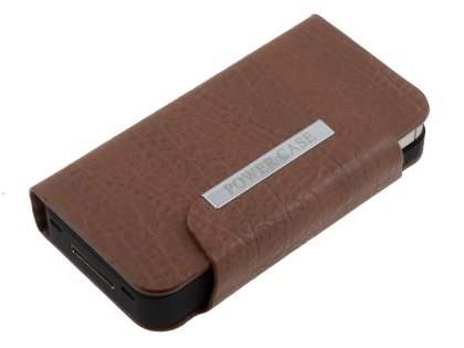 T.L Power Case Battery for iPhone 4/4S - Brown