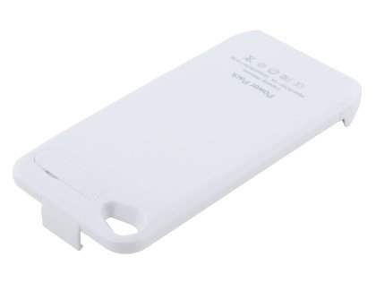 iPhone 4 Slim Case Battery Charger with Stand - White