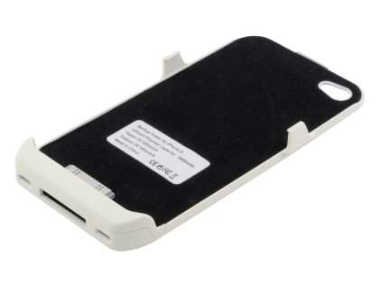 iPhone 4/4S Stylish Battery Case - White