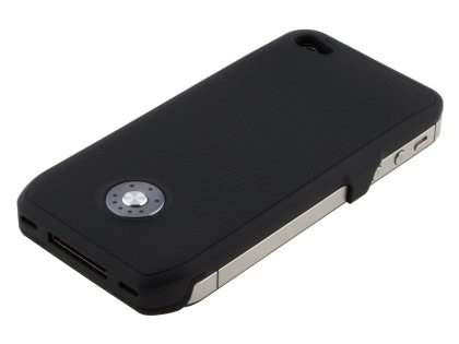 iPhone 4/4S Stylish Battery Case - Black