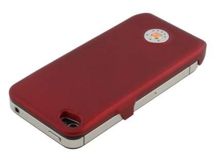 iPhone 4/4S Stylish Battery Case - Red