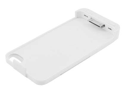 iPhone 4/4S Battery Case with Inbuilt Speakers - White