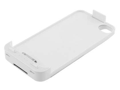 iPhone 4/4S Battery Case with Inbuilt Speakers - White