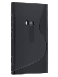 Wave Case for Nokia Lumia 920 - Frosted Black/Black Soft Cover