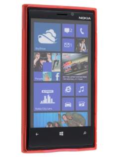 Wave Case for Nokia Lumia 920 - Frosted Red/Red