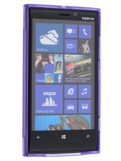 Wave Case for Nokia Lumia 920 - Frosted Purple/Purple