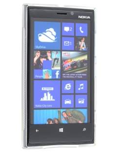 Wave Case for Nokia Lumia 920 - Frosted Clear/Clear