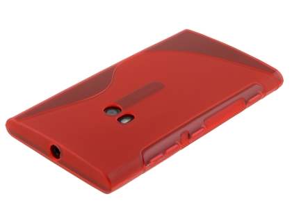 Wave Case for Nokia Lumia 920 - Frosted Red/Red