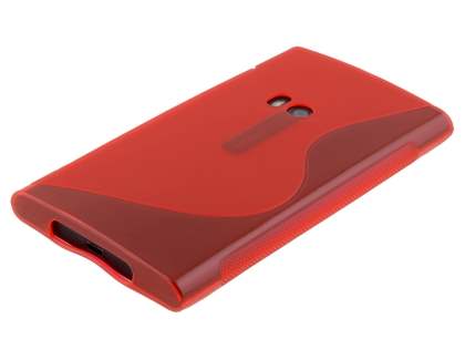 Wave Case for Nokia Lumia 920 - Frosted Red/Red