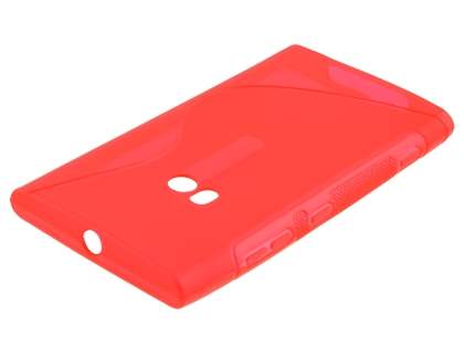Wave Case for Nokia Lumia 920 - Frosted Red/Red