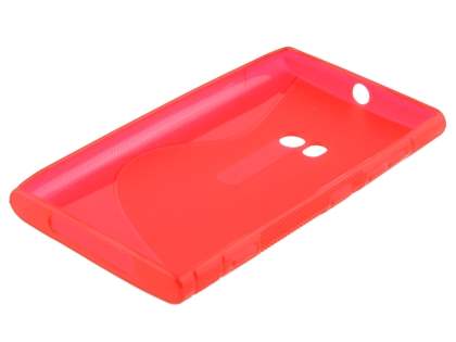 Wave Case for Nokia Lumia 920 - Frosted Red/Red