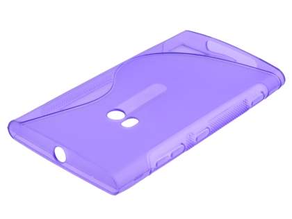 Wave Case for Nokia Lumia 920 - Frosted Purple/Purple
