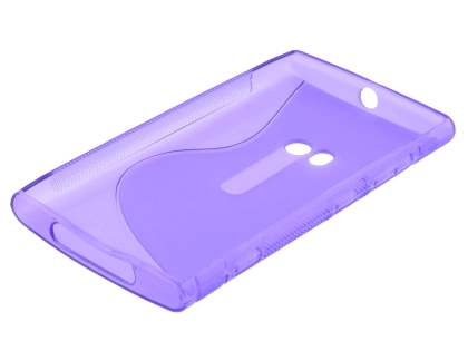 Wave Case for Nokia Lumia 920 - Frosted Purple/Purple