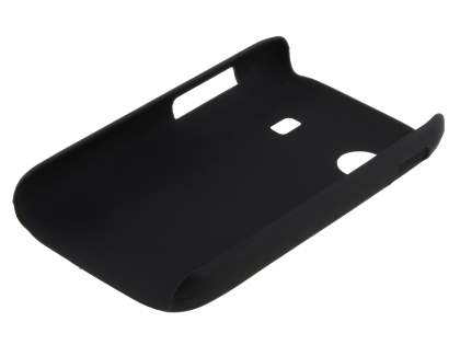 Samsung Galaxy Y S5360T UltraTough Rubberised Slim Case - Night Black