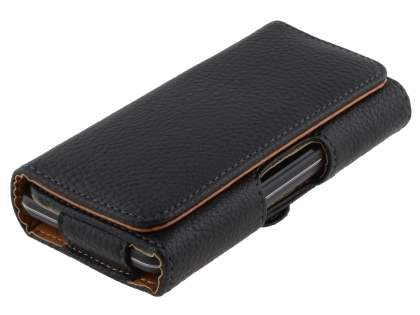 Textured Synthetic Leather Belt Pouch for HTC Velocity 4G