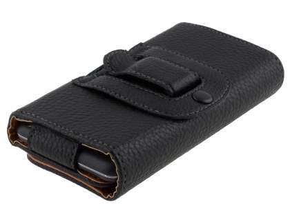 Textured Synthetic Leather Belt Pouch for HTC Velocity 4G