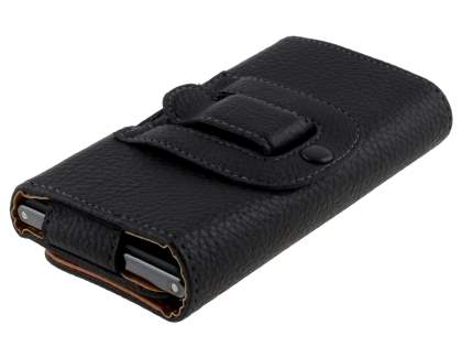 Textured Synthetic Leather Belt Pouch for LG Optimus 2X P990