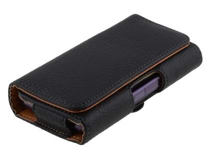 Textured Synthetic Leather Belt Pouch (Bumper Case Compatible) for LG Optimus Black P970