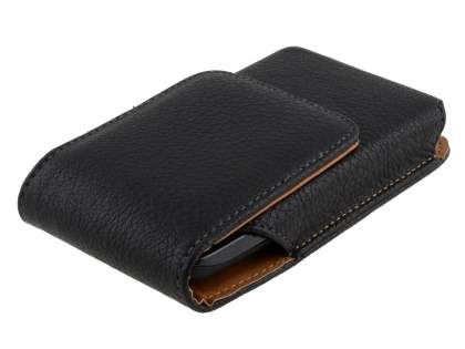 Textured Synthetic Leather Vertical Belt Pouch for Motorola ATRIX 2 MB865